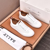 (Целая кожа) Высококачественная обувь для отдыха Bally. Верх из итальянской кожи