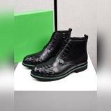 【BOTTEGA VENETA Мужские туфли】 】Импортная кожа теленка, ручная плетение. Импортн