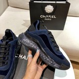 Высококачественная версия CHANEL для пар (35-45) 2020 Chanel New Pet Sports Snea
