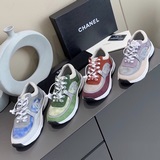 【CHANEL】 Пара обуви Chanel 2020 весна-осень, светящаяся в темноте, высокая верси