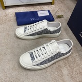 (DIOR) Роскошные спортивные кроссовки, импортная кожа + ткань, подкладка из овеч