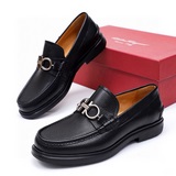 Высококачественная обувь Ferragamo из фирменного магазина! Мужские туфли для офи