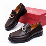 Высококачественная обувь Ferragamo из фирменного магазина! Мужские туфли для офи