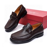 Высококачественная обувь Ferragamo из фирменного магазина! Мужские туфли для офи
