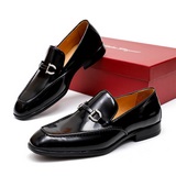 Высококачественная обувь Ferragamo из фирменного магазина! Мужские туфли для офи