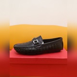 Ferragam «Ferragamo» кожаные туфли с одной шнуркой. Верх из импортной кожи, ориг