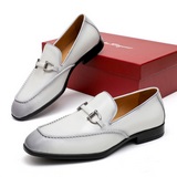 Высококачественная обувь Ferragamo из фирменного магазина! Мужские туфли для офи