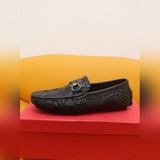 Ferragam «Ferragamo» кожаные туфли с одной шнуркой. Верх из импортной кожи, ориг