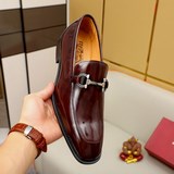 Торговая марка товара： Ferragamo «Феррагамо» Кожаные туфли для повседневной носк