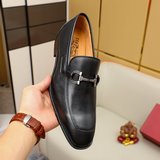 Торговая марка товара： Ferragamo «Феррагамо» Кожаные туфли для повседневной носк