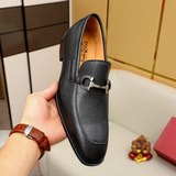 Торговая марка товара： Ferragamo «Феррагамо» Кожаные туфли для повседневной носк
