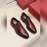 【Ferragamo】 . Официальный сайт классических мужских кожаных туфель, приобретены 
