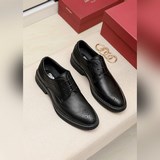 【Ferragamo】 . Официальный сайт классических мужских кожаных туфель, приобретены 