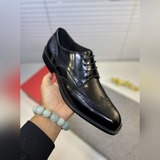 Ferragamo  【Промытый бычий кожаный】 Оригинальные туфли для формальной одежды, но