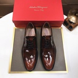 【Ferragamo】 Новые кожаные деловые туфли появились на официальном сайте, импортир