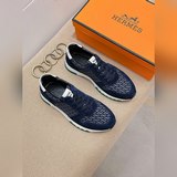 Новинка от Hermès — высококачественная мужская спортивная обувь для повседневной