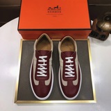 【Hermès】 (кожаная подкладка) Популярная модель мужской обуви из фирменного магаз