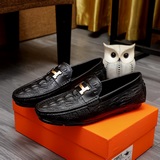 【Hermes】 Классические туфли с закрытым носком, аналогичные модели из бутика Herm