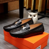 【Hermes】 Классические туфли с закрытым носком, аналогичные модели из бутика Herm