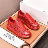Белые туфли для пар от McQueen, мужская обувь, популярная во всем мире, классиче