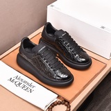 Белые туфли для пар от McQueen, мужская обувь, популярная во всем мире, классиче