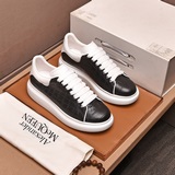 Белые туфли для пар от McQueen, мужская обувь, популярная во всем мире, классиче