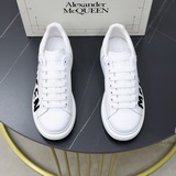 Белые туфли для пар от McQueen, мужские туфли, популярные во всем мире, с неизме