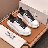 Белые туфли для пар от McQueen, мужская обувь, популярная во всем мире, классиче