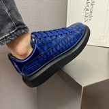 Белые туфли для пар от McQueen, мужская обувь, популярная во всем мире, классиче