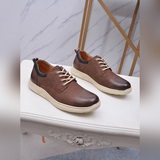 Последние 【Prada】 Поставка обуви для отдыха, изготовленной из импортной кожи быч