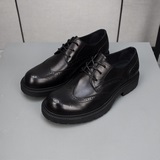 【PRADA】 Новая модель кожаных туфель, серия мужских кожаных туфель для повседневн
