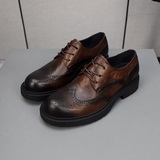 【PRADA】 Новая модель кожаных туфель, серия кожаных туфель для мужчин в стиле кэж