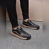 Высокое качество Prada 【Prada】 Обувь для отдыха, новейшая модель, материал： кожа
