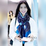 Новейшая коллекция от Xiao Xiang 【Длинный шарф с линиями от Xiao Xiang】 Отлично 
