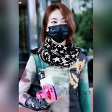 Новейшая новинка от Xiao Xiang 【Длинный шарф с мелким цветочным узором】 Отлично 