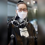 Новейший флагманский продукт в магазине Xiao Xiang 【Длинный шарф с логотипом кам