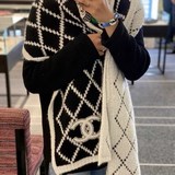 Превосходный новый трикотажный платок от Meijila 【Двусторонняя длинная шарф из р