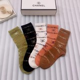 В комплекте [5 пар в коробке] CHANEL Chanel высокого качества ~ Очень красивые н