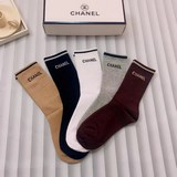 Комплект упаковки (5 пар в коробке) Chanel Chanel Очень популярные на Instagram 