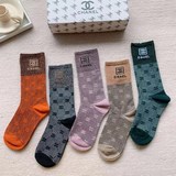 Комплектация [одна коробка, пять пар] Chanel (Шанель) Популярные чулки с одним ш