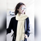 Новая модель от Chanel 【Вязаный шарф с двойным логотипом C】 Очень красиво [Слезы