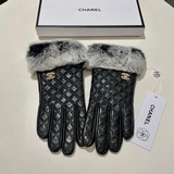 В комплекте упаковка Chanel Chanel 2021 осень-зима перчатки из овечьей шерсти с 