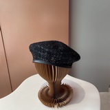 Высококачественная шерстяная шапка-берет от Chanel! Одна из самых популярных мод