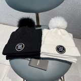 Комплект Fendi из кашемировой вязаной шапки и шарфов, новая модель, 70% кашемир,