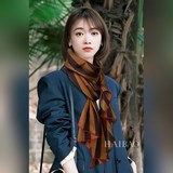 Новейшие изделия FD 【FF полосатый длинный шарф】 Отлично подходит для отпуска и п