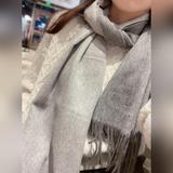 HERMES Hermes Paris Fashion Show Двусторонняя шерстяная накидка для деловых мужч