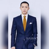 Высочайшее качество H-серии новых галстуков для мужчин 【Галстук с цепочкой H】 , 