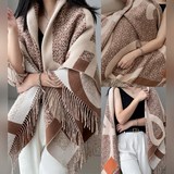 Loewe Двусторонняя шерстяная накидка LOEWE Я очень счастлив, что приобрел этот п