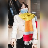 Популярные товары от Luoyiwei 【Длинный шарф из кашемира LW с контрастными цветам