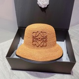 LOEWE Новая модель соломенной шляпы Raffia, складная, полностью ручной работы, в